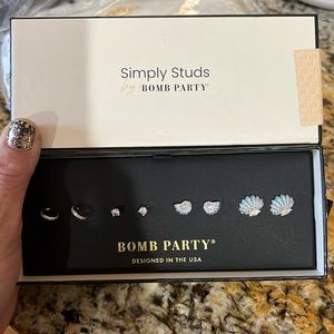Earrings from bomb party